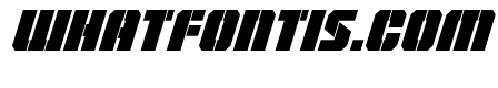 Warp Thruster Condensed Italic