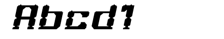 GAMER Bold Italic