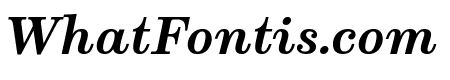 Munson Bold Italic