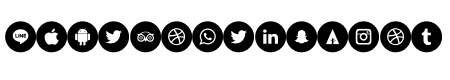 Icons Social Media 6