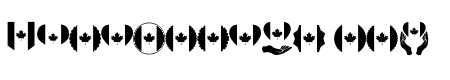 Font Canada Color