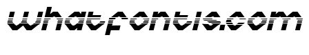 Charlie's Angles Halftone Italic