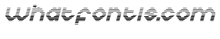 Charlie's Angles Gradient Italic