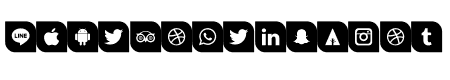 Icons Social Media 1