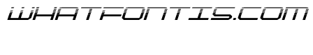 QuickTech Halftone Italic