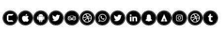 Icons Social Media 16