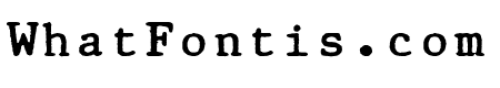 Old Computer Manual Monospaced