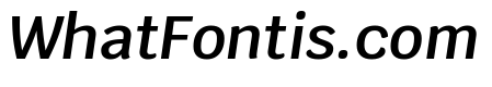 Krub SemiBold Italic
