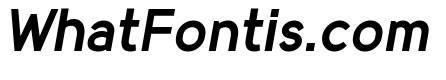 MadeynSans Semibold Italic