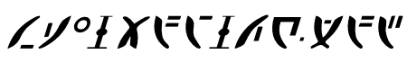 Zeta Reticuli Italic