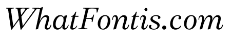 Afterall Italic