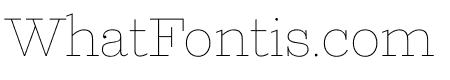 Foundation Serif Thin
