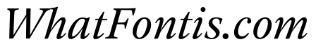 Independent Text Italic