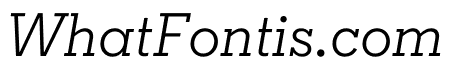 Regular Slab Italic