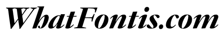 JJannon Display Extrabold Italic