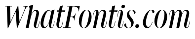 GLIKO MODERN NARROW L ITALIC