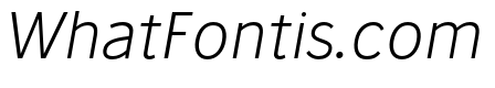 Stilu Light Italic