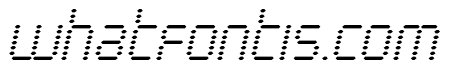 Byte Police Condensed Italic