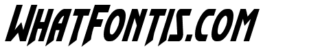 Flash Rogers Condensed Italic