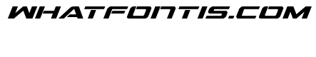 Outrider Condensed Bold Italic Condensed Bold Italic