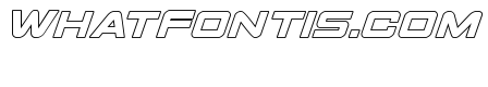 Space Ranger Outline Italic