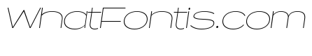 Capoon PERSONAL USE Thin Italic