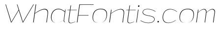 Grandi PERSONAL USE Thin Italic
