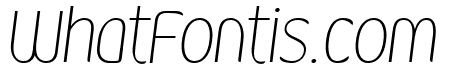 Kandira PERSONAL Thin Italic