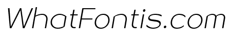 Sonika PERSONAL USE Thin Italic