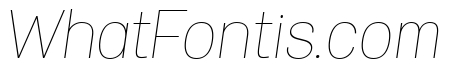 Specify PERSONAL Normal Thin Italic