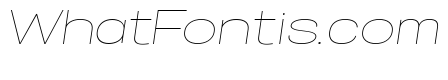 Specify PERSONAL Expanded Thin Italic