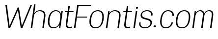 Specify PERSONAL Normal Light Italic