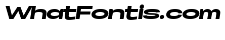 Specify PERSONAL Extraexpanded Black Italic