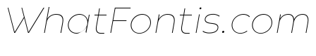 Codec Warm Trial Thin Italic