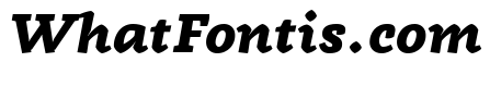 Radcliffe Display ExtraBold Italic