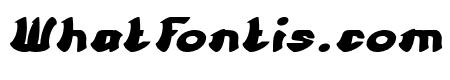 Cartoon Bold Italic