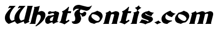 Tutbury Bold Italic