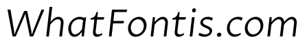 Proza Libre Light Italic