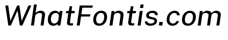 Cheyenne Sans Medium Italic
