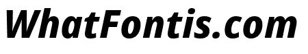 Avrile Sans ExtraBold Italic