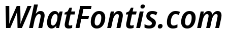 Avrile Sans SemiBold Italic