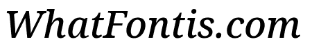 Avrile Serif Medium Italic