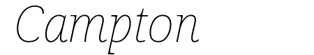 Avrile Serif Thin Italic