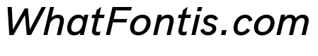 Acari Sans Medium Italic