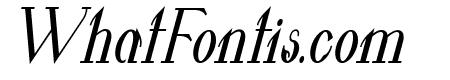 Valkyrie Bold Condensed Italic