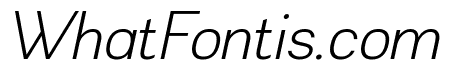 Leon Light Italic