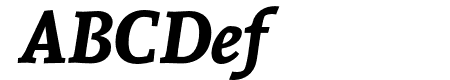 Andada Bold Italic