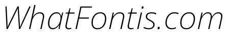 Noto Sans ExtraLight Italic
