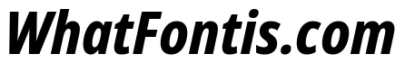 Noto Sans Condensed ExtraBold Italic