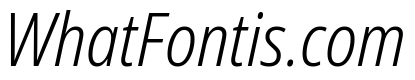 Noto Sans Condensed Light Italic